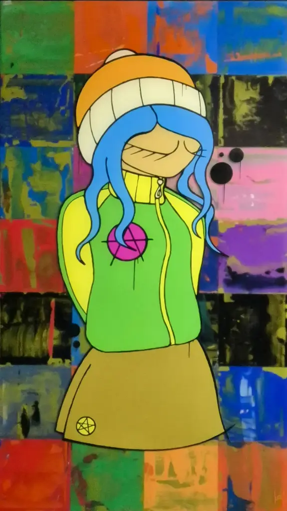 La raveuse "Trouble again"